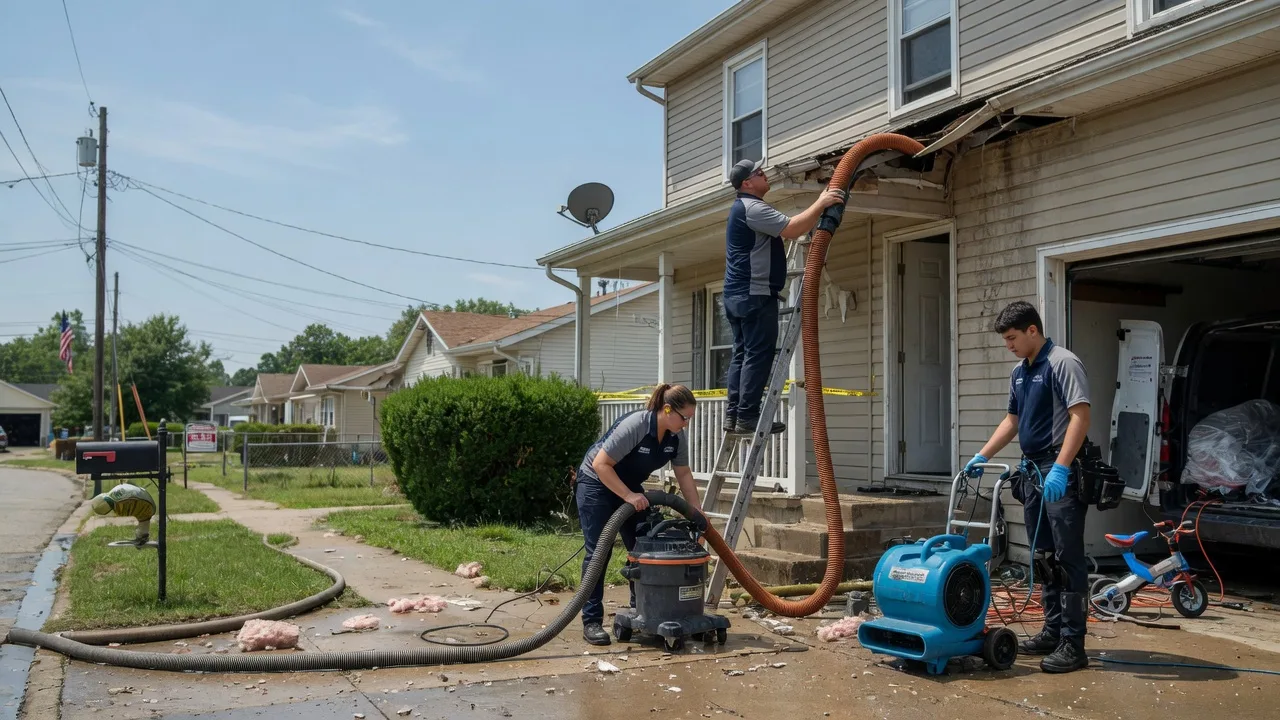 Water Damage Restoration in Newhebron, MS near me